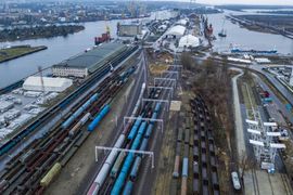 Coraz lepsze tory kolejowe do portów w Szczecinie i Świnoujściu