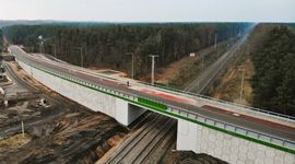 Myszków. Nowy wiadukt zwiększa bezpieczeństwo w ruchu kolejowym i drogowym