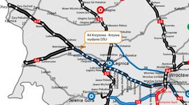 Dolny Śląsk: Wydano pierwszą decyzję środowiskową dla rozbudowy autostrady A4 Krzyżowa - Legnica