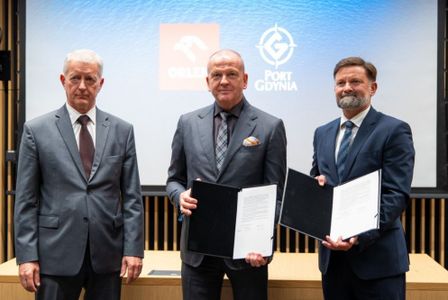 ORLEN oraz Zarząd Morskiego Portu Gdynia podpisały porozumienie dotyczące wykorzystania LNG i bioLNG w żegludze