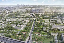 Warszawa: Metro Zachód – Dom Development rusza z wieloetapowym projektem na Chrzanowie [WIZUALIZACJE]