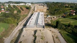 Trwają zaawansowane prace na budowie S52 Północnej Obwodnicy Krakowa [FILM]