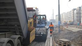 [Wrocław] Na przebudowywanym odcinku ulicy Pułaskiego prace idą w szybkim tempie