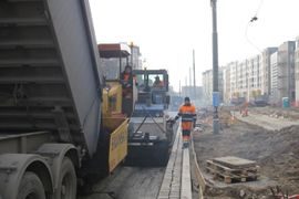 [Wrocław] Na przebudowywanym odcinku ulicy Pułaskiego prace idą w szybkim tempie