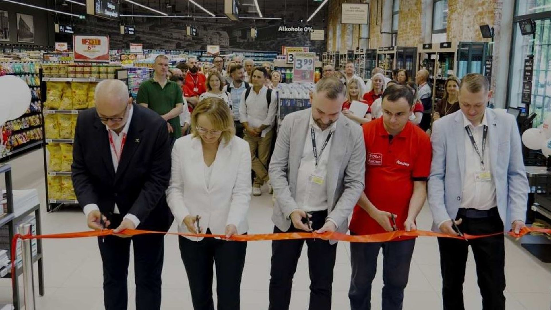 Auchan otworzył sklep w wyjątkowej lokalizacji w Łodzi