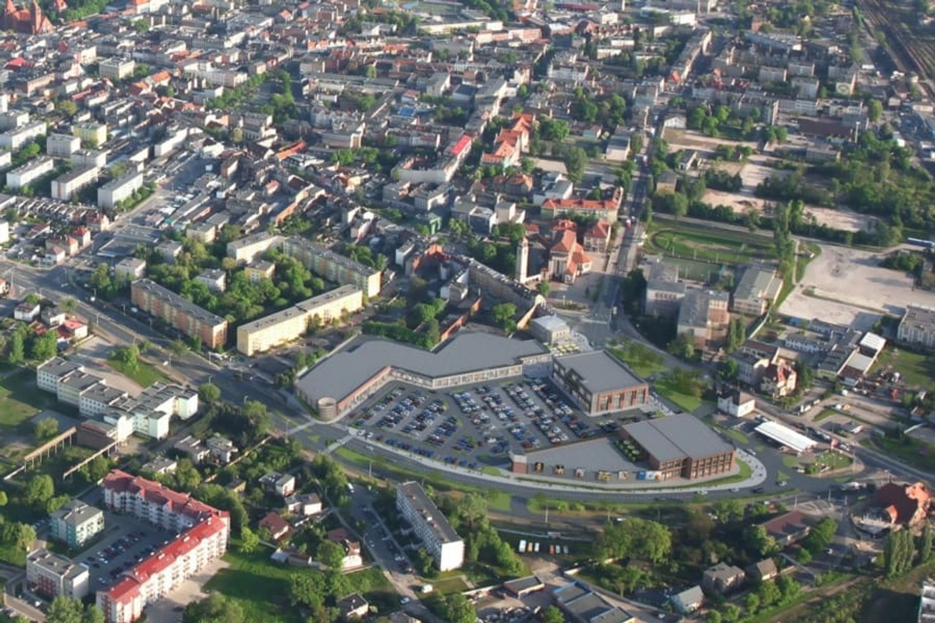 W Ostrowie Wielkopolskim na terenie po browarze powstanie centrum handlowe
