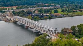 Most kolejowy nad Regalicą w Szczecinie przeszedł próbne ‎obciążenia – w listopadzie wniosek o pozwolenie na ‎użytkowanie [ZDJĘCIA]