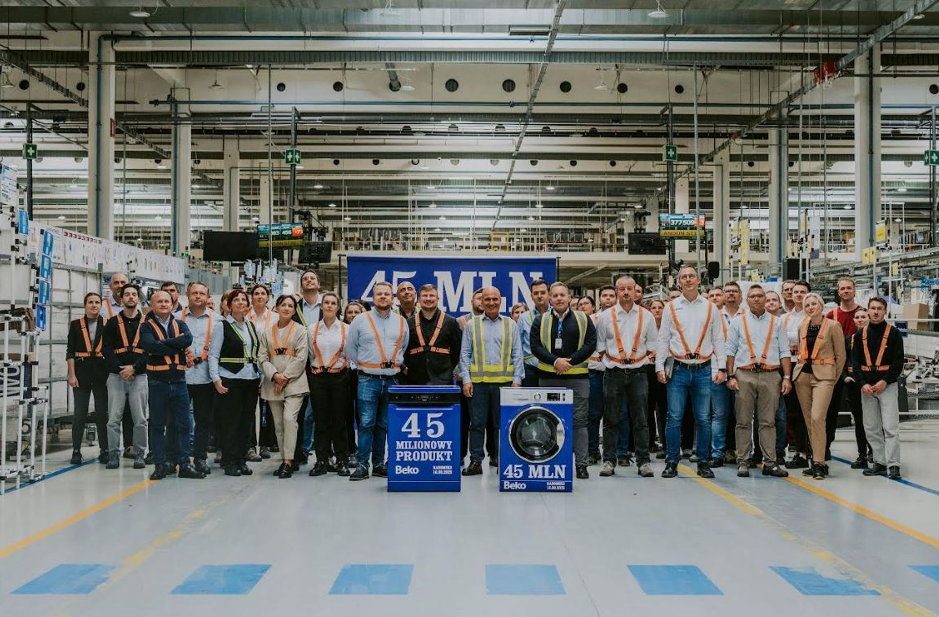 Beko Europe osiąga kamień milowy: 45 milionów urządzeń AGD wyprodukowanych w Radomsku