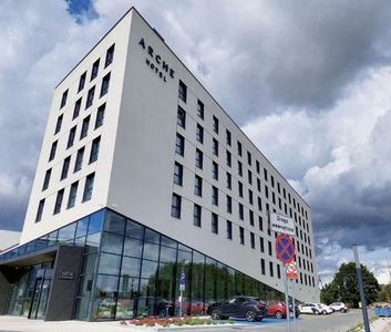 Arche Hotel Gdańsk Lotnisko już otwarty. Nowa baza noclegowa tuż przy terminalu [ZDJĘCIA]