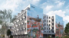 Wrocław: Gdańska 1 – Inkom postawi na Ołbinie budynek mieszkalny z muralem [WIZUALIZACJE]
