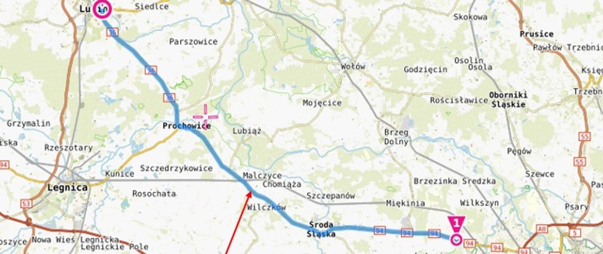 Ruszają przygotowania do przebudowy trasy pomiędzy Lubinem i Wrocławiem