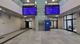 Dworzec kolejowy w Siedlcach na ostatniej prostej