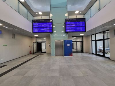 Dworzec kolejowy w Siedlcach na ostatniej prostej