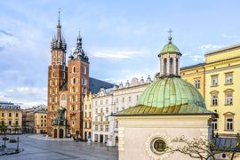 Kraków z najpiękniejszym Starym Miastem w Europie