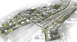 W Poznaniu powstanie nowa, wielka śródmiejska dzielnica. Nowa koncepcja Wolnych Torów [WIZUALIZACJE]