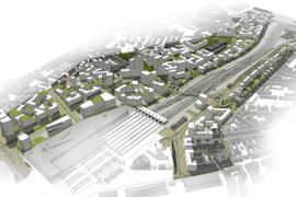 W Poznaniu powstanie nowa, wielka śródmiejska dzielnica. Nowa koncepcja Wolnych Torów [WIZUALIZACJE]