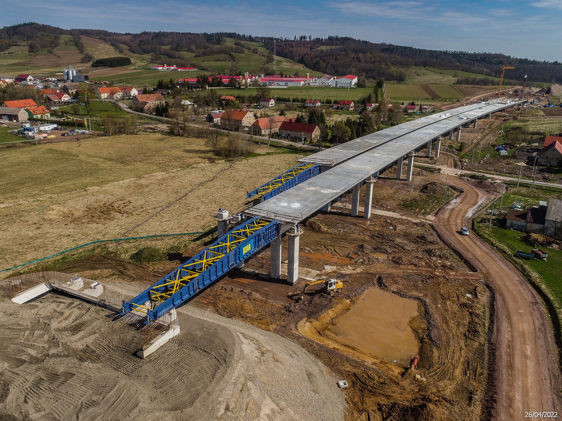 Dolny Śląsk: Trwają prace na budowie trasy S3 na odcinku Bolków – Kamienna Góra 
