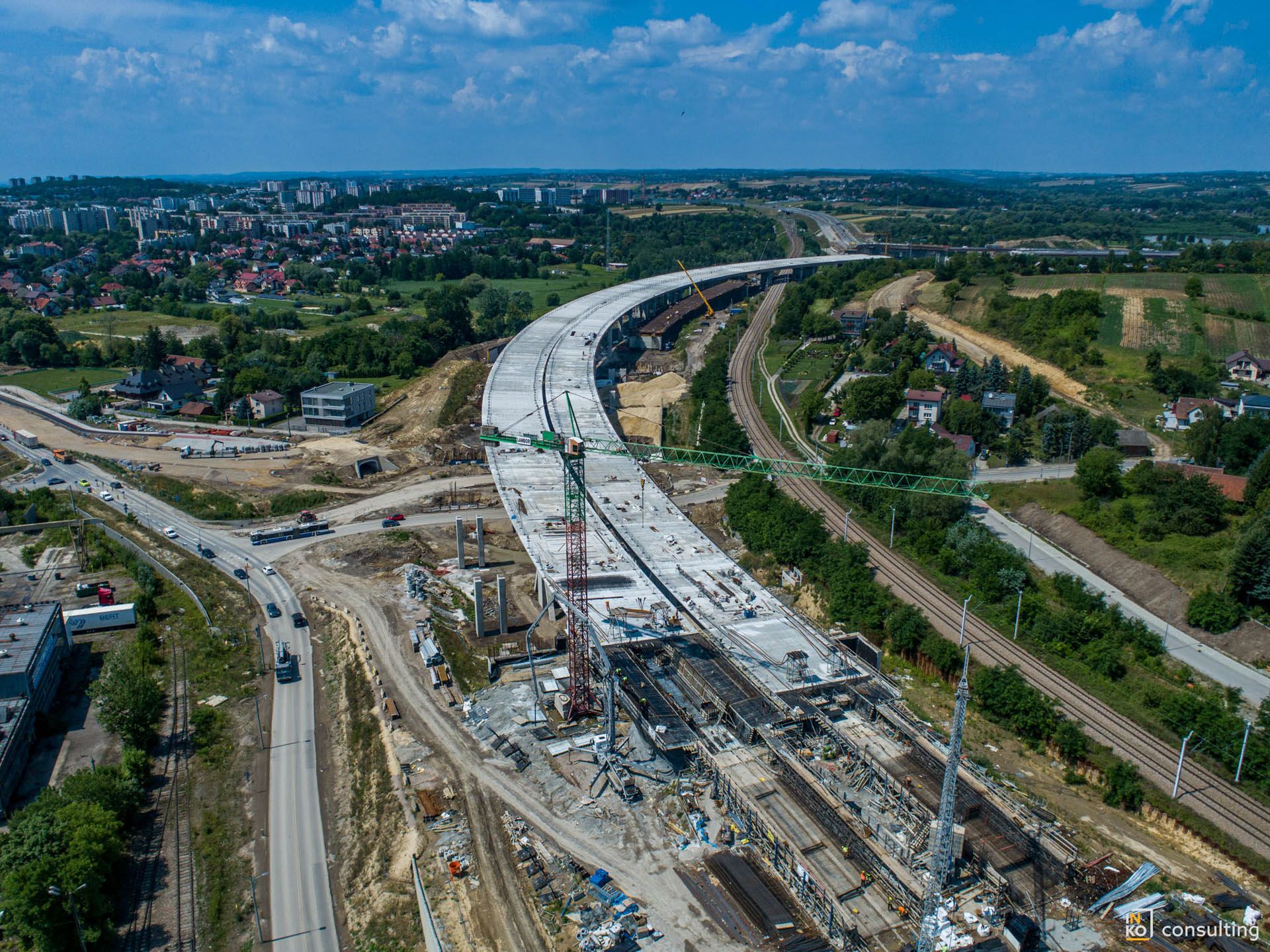 Powstaje Wschodnia Obwodnica Krakowa, na odcinku Mistrzejowice - Nowa Huta 