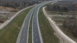 Pierwszy odcinek obwodnicy Wąchocka gotowy. Kiedy otwarcie? [FILM]