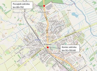 Jest zgoda na rozbudowę DK65 w Grajewie