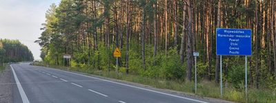 GDDKiA rozbudowała ponad 12 km DK65 pomiędzy Nową Wsią Ełcką a granicą woj. warmińsko-mazurskiego i podlaskiego.