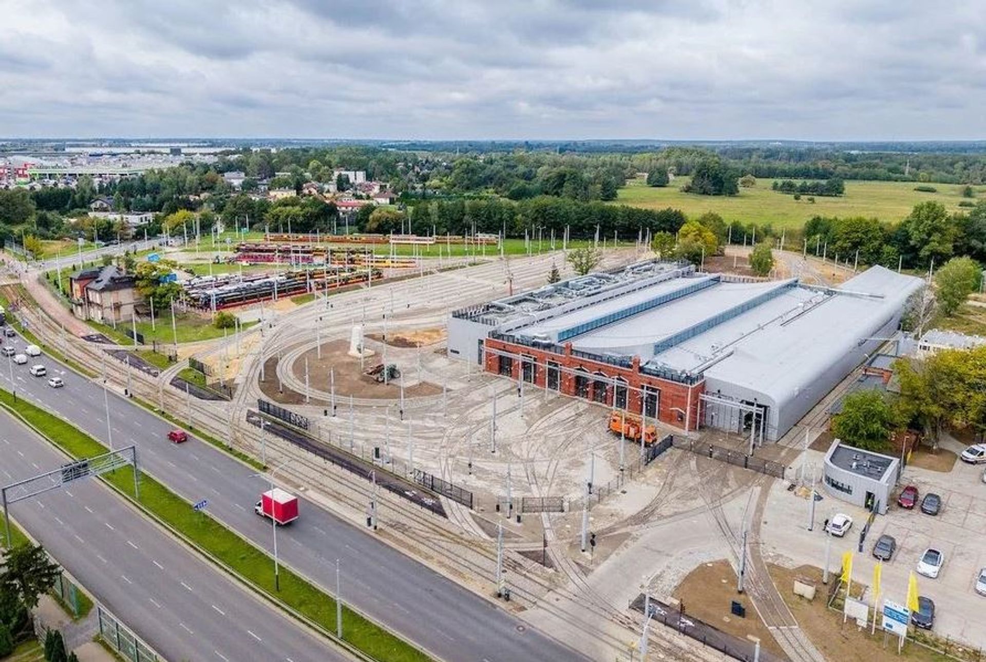 W Łodzi powstała nowoczesna zajezdnia tramwajowa 