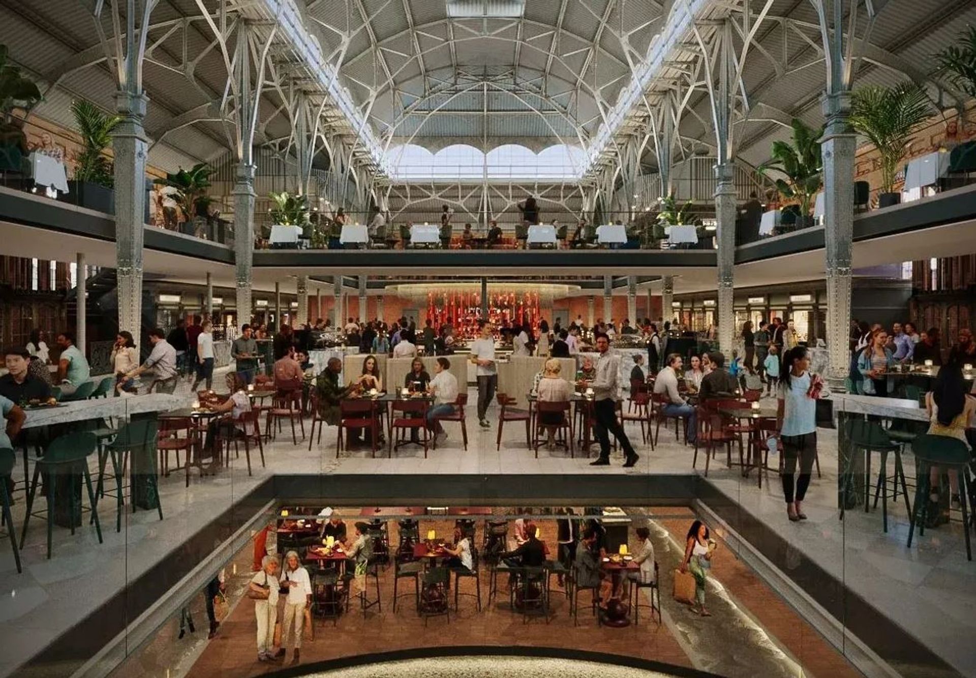 Zabytkowa Hala Targowa w Gdańsku przechodzi rewitalizację i metamorfozę 