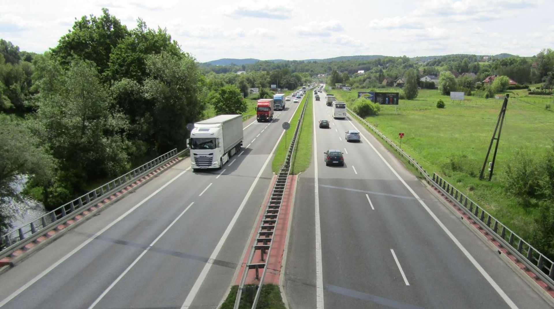Powstaną dodatkowe jezdnie wzdłuż zakopianki (DK7) w Małopolsce