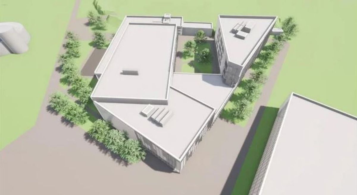 Materiały prasowe, / wstępna wizualizacja projektu