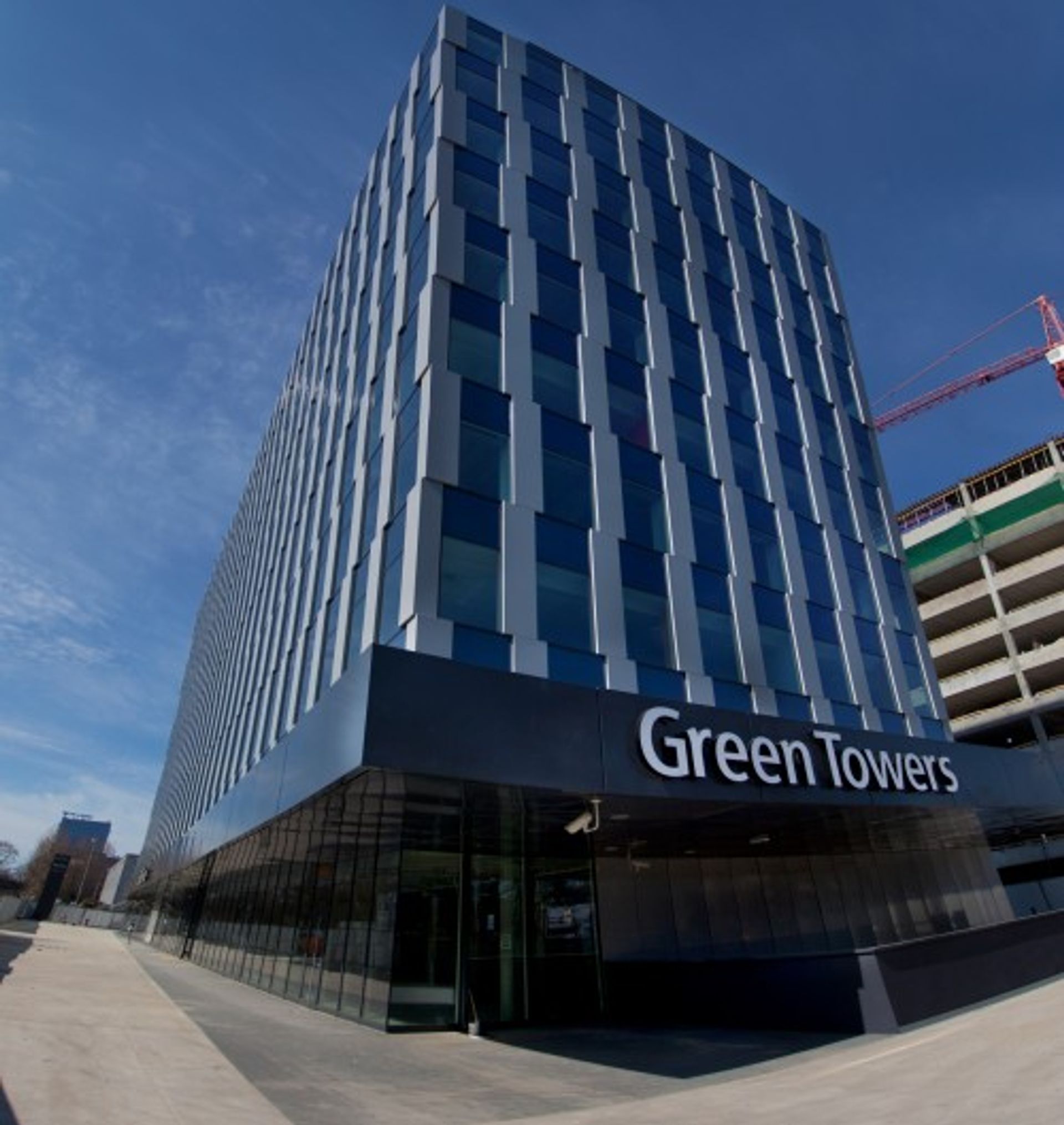  Kompleks biurowy Green Towers wynajęty w 95% jeszcze przed ukończeniem budowy