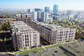 Warszawa: Central Garden – Asbud zrealizuje ponad tysiąc mieszkań w sąsiedztwie Arkadii [WIZUALIZACJE]