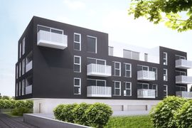 Kraków: Strumyk 1 – apartamentowiec zastąpi dom w Czyżynach [WIZUALIZACJE]