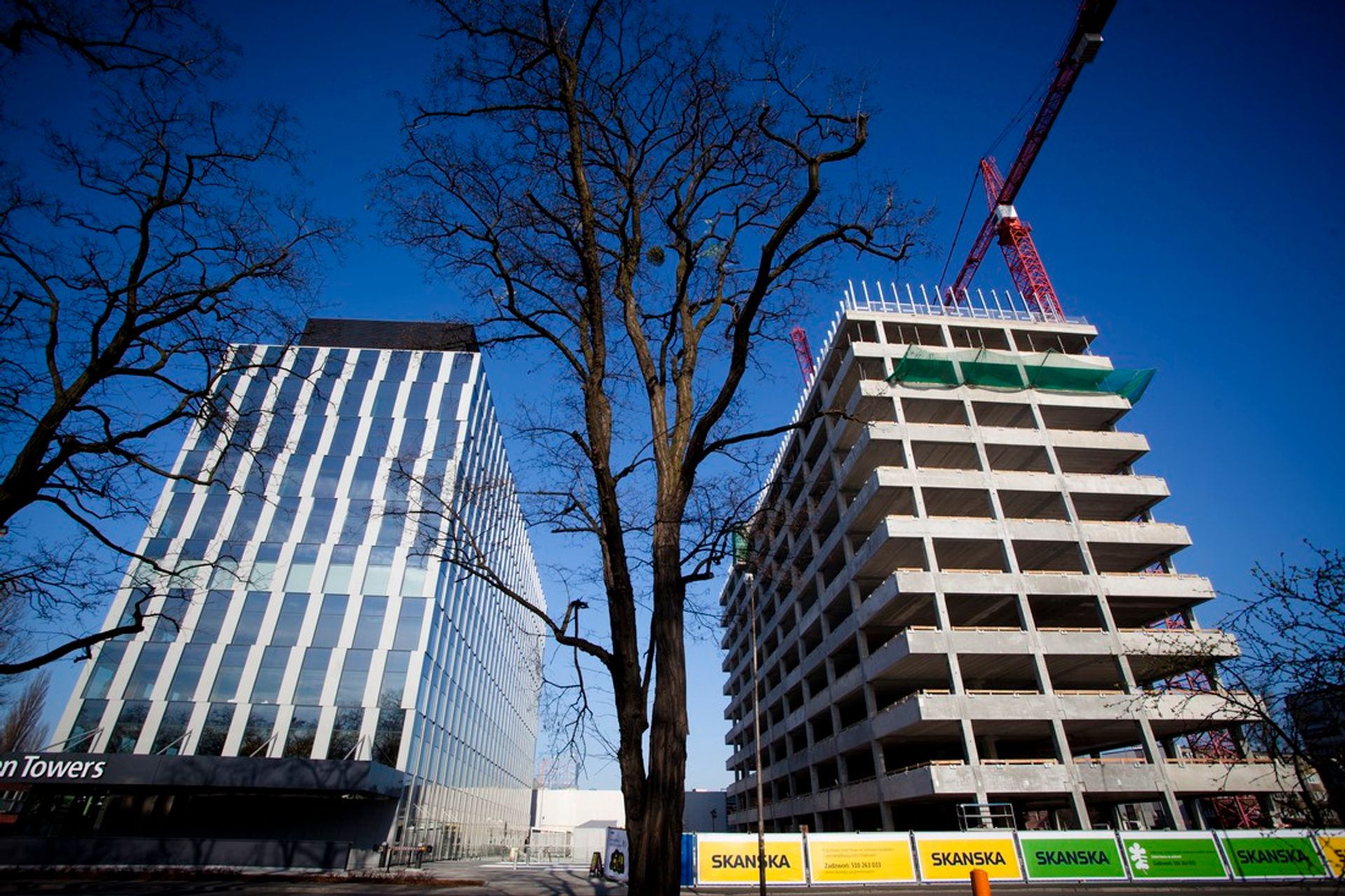  Skanska podpisuje kolejną umowę najmu powierzchni biurowej we wrocławskim kompleksie Green Towers