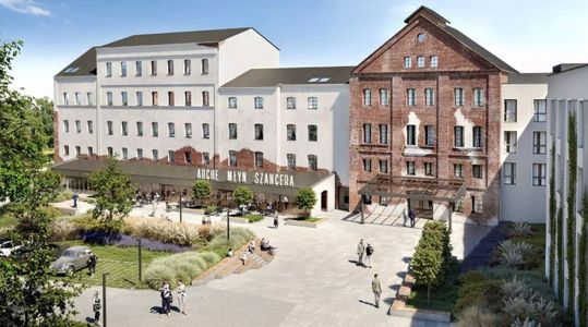 Młyn Szancera: Znany polski inwestor i hotelarz z kolejną nowa inwestycją [WIZUALIZACJE+ZDJĘCIA]