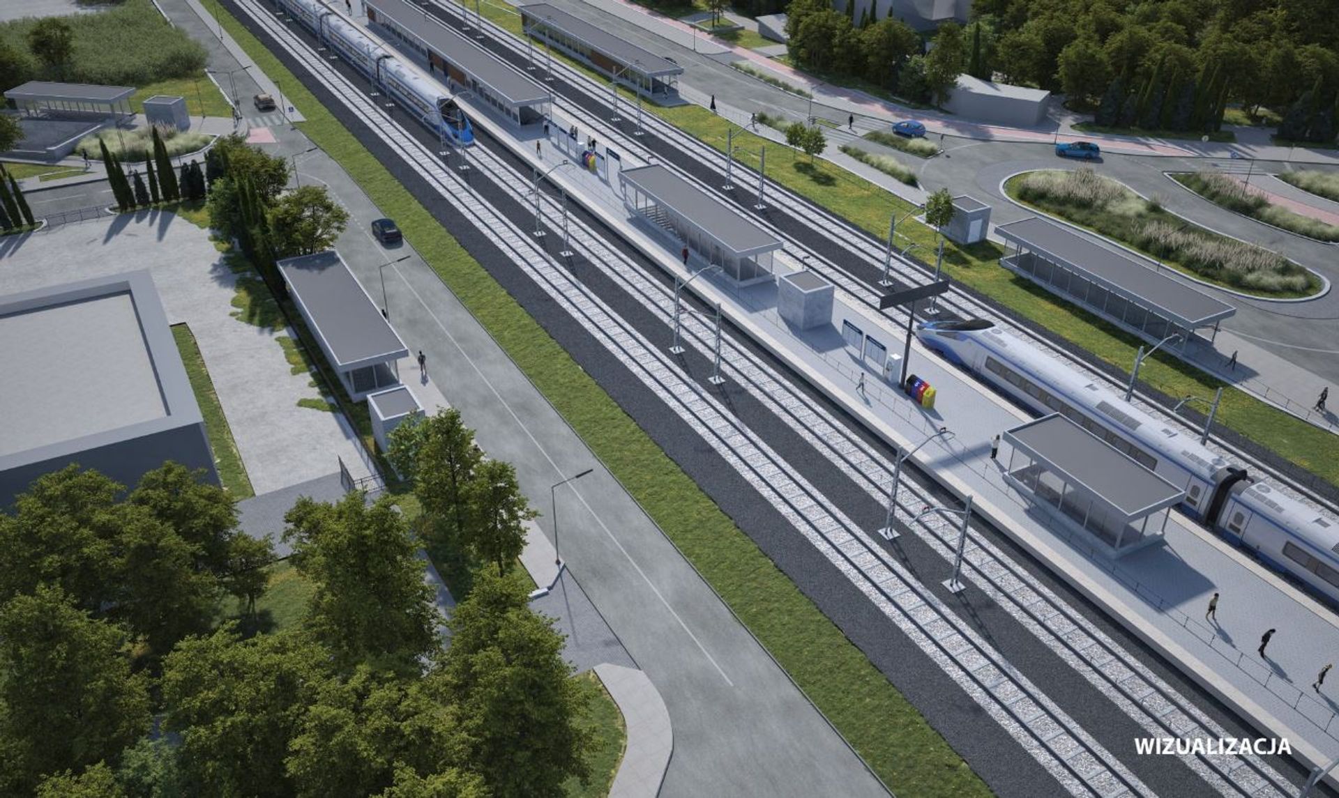 Tunel zamiast szlabanów w warszawskim Rembertowie