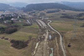 Trwa budowa przygranicznego odcinka drogi ekspresowej S19 Via Carpatia [FILMY+WIZUALIZACJA]