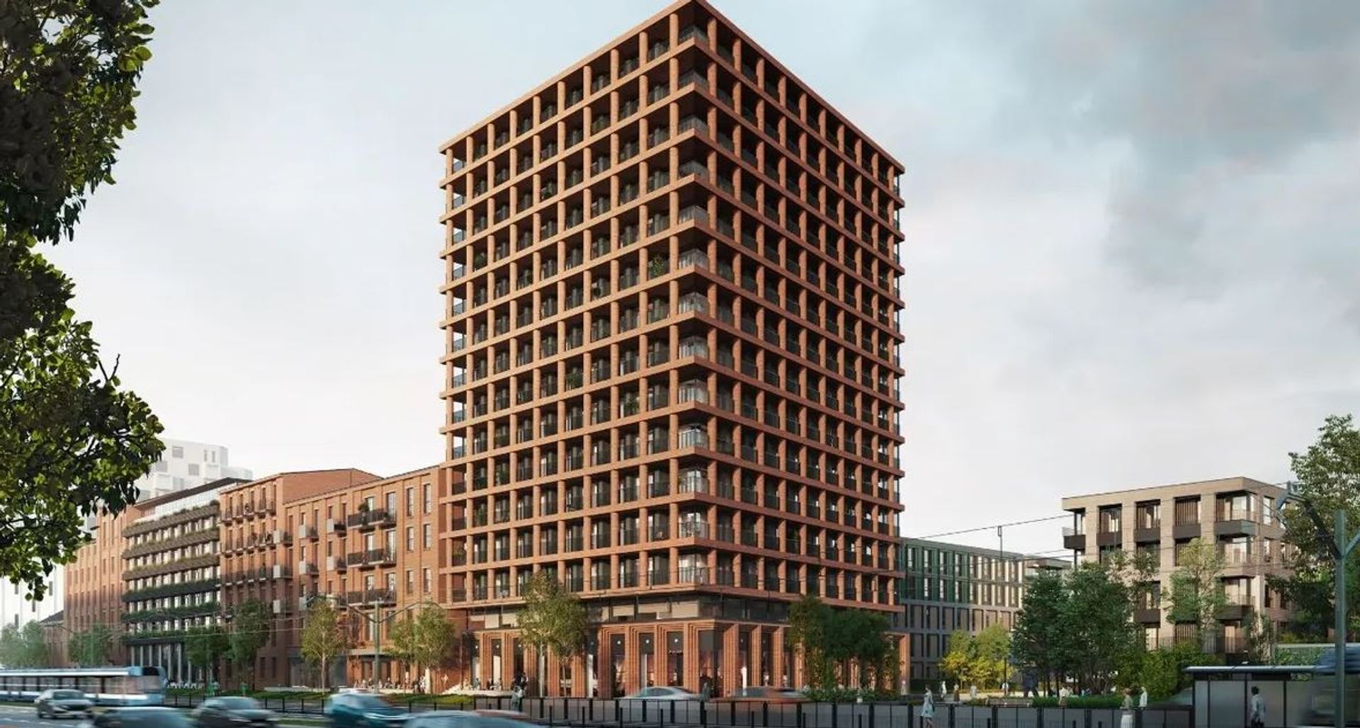 Powstaje wielki kompleks wielofunkcyjny Młyny Mogilska w Krakowie 