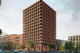 Powstaje wielki kompleks wielofunkcyjny Młyny Mogilska w Krakowie [FILM+ZDJĘCIA+WIZUALIZACJE]