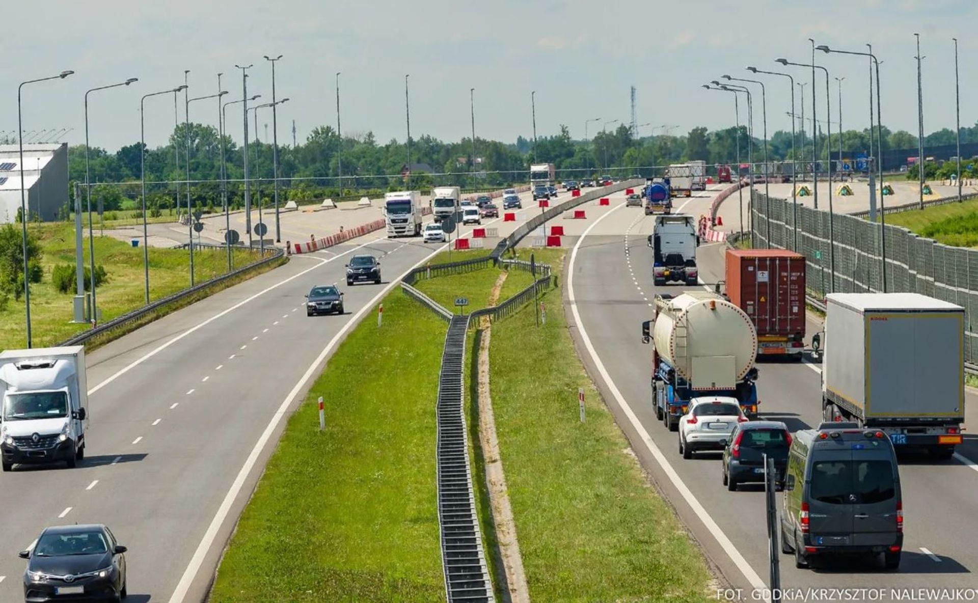 W Polsce powstanie pierwszy odcinek autostrady samowystarczalny energetycznie