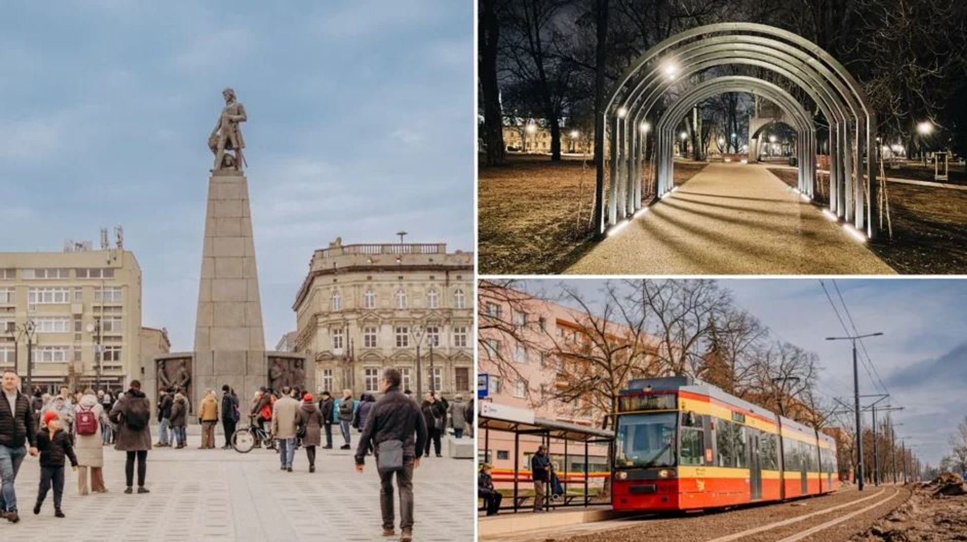 Wielkie inwestycje w Łodzi gotowe w 2024 r. Nie tylko plac Wolności, ale też... nowa droga 