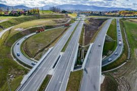 Kolejny odcinek drogi ekspresowej S1 w woj. śląskim gotowy. Kiedy otwarcie? [FILMY]