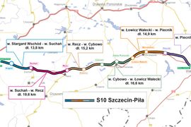 Znamy chętnych do realizacji ponad 113 km drogi ekspresowej S10 Szczecin – Piła [FILMY]