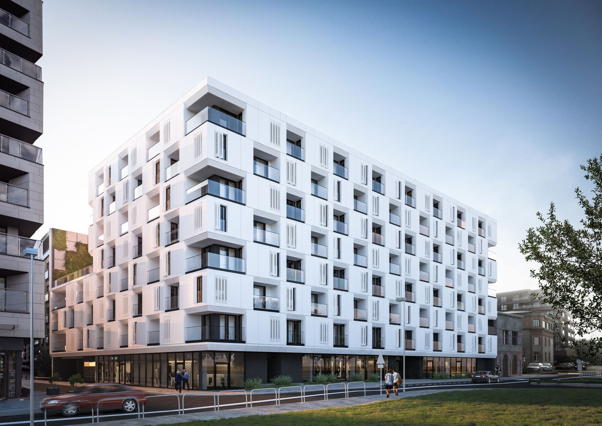 W Krakowie powstaje budynek wielorodzinny Zabłocie Concept House II 