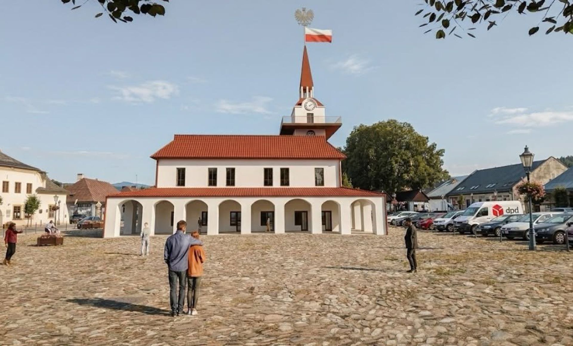 Jest koncepcja odbudowy historycznego ratusza na rynku w Starym Sączu. Budynek spłonął w 1795 roku