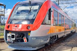Pierwsza z modernizowanych i polonizowanych jednostek typu LINT41 w barwach POLREGIO jest już po testach [ZDJĘCIA]