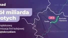 Lepsze połączenia, szybsze i bezpieczniejsze podróże koleją w województwie świętokrzyskim