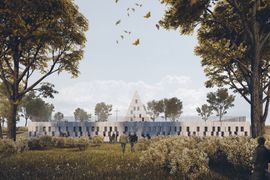 Wmurowano kamień węgielny pod Muzeum Bł. Ks. ‎Jerzego Popiełuszki [WIZUALIZACJE]