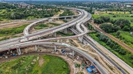 Budowa kluczowego węzła Mistrzejowice na S7 w Krakowie za 1,7 miliarda złotych na finiszu [FILMY]