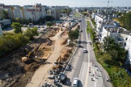 Przebudowa ulicy Lazurowej na ostatniej prostej
