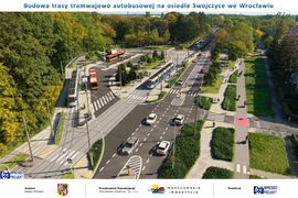 Wrocław ogłasza przetarg na budowę trasy autobusowo-tramwajowej na Swojczyce [WIZUALZIACJE]